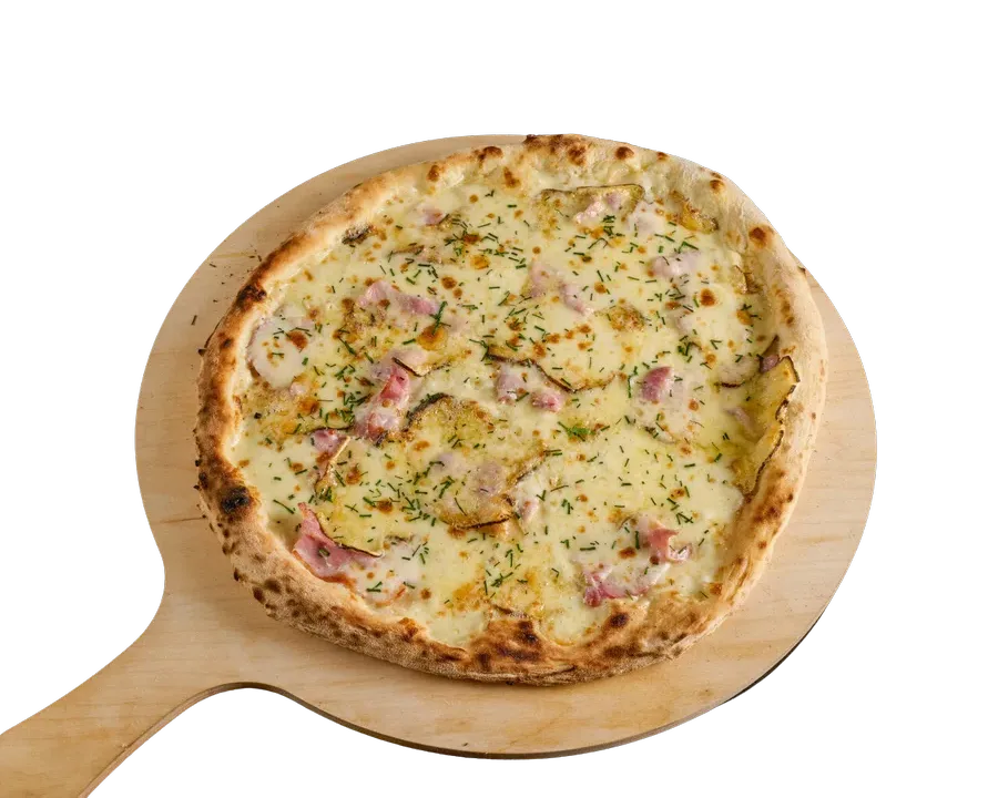Pizza Raclette de La Pelle à Pizza