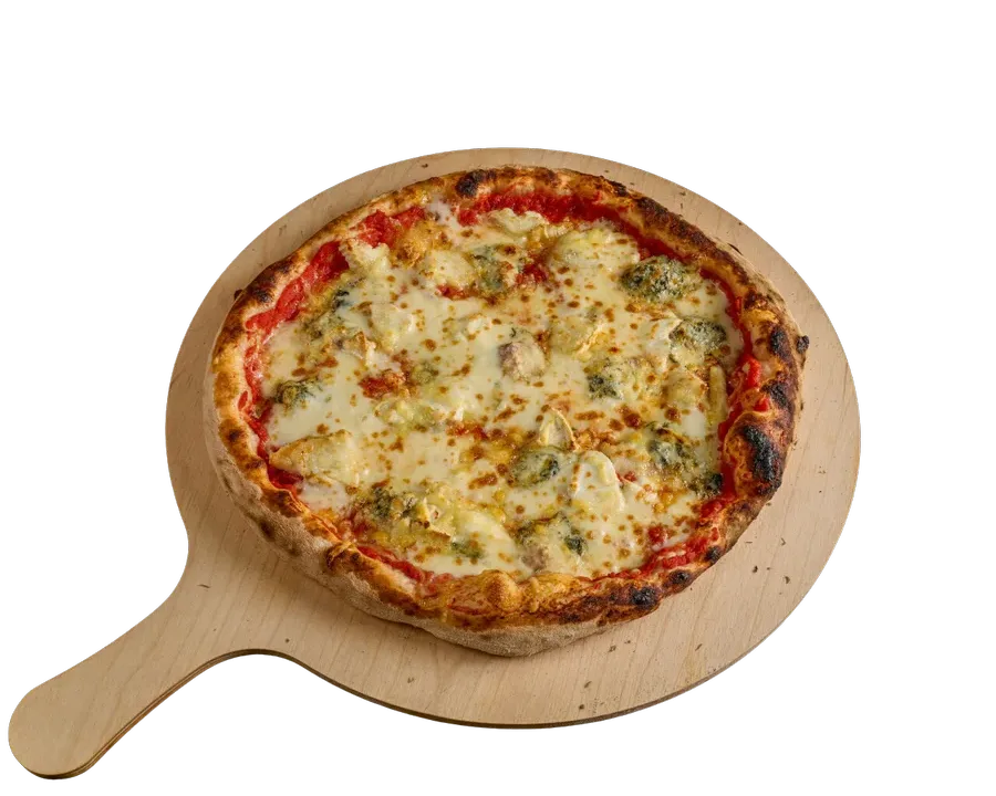 Pizza 4 Fromages de La Pelle à Pizza